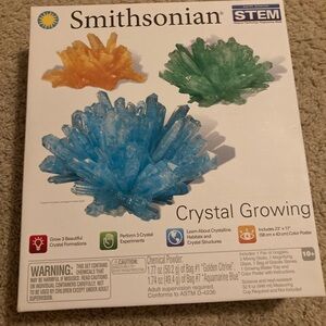 Smithsonian Crystal Growing Kit STEM Toy Kit Christmas Gift Science